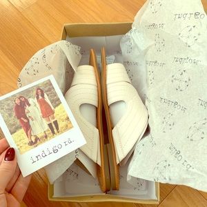 indigo rd. white sandal